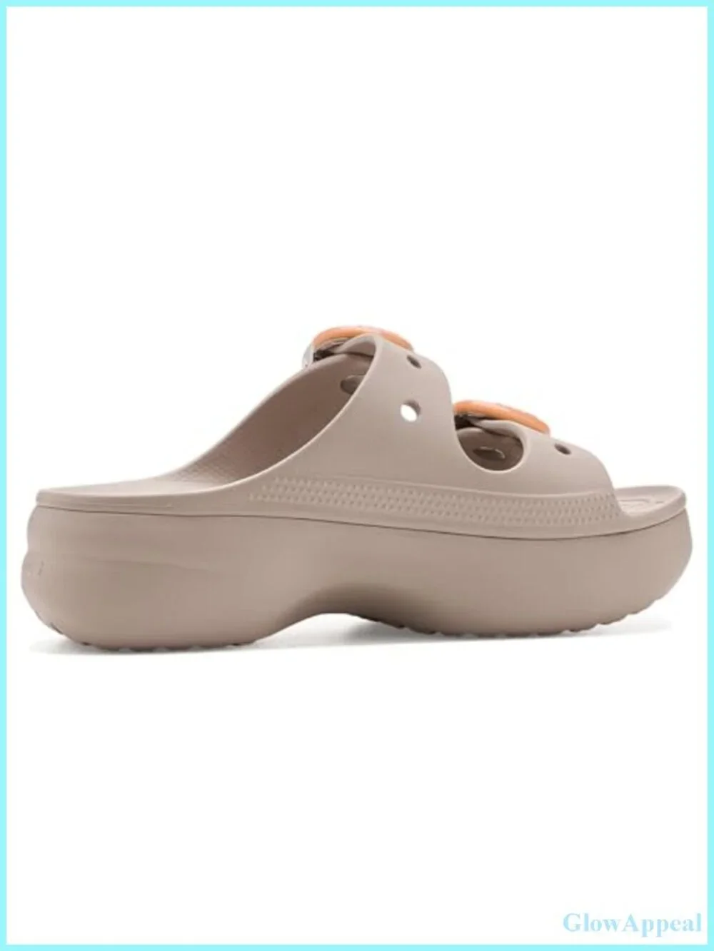 Platform Sandals Dual Buckle EVA Waterproof Slip-On